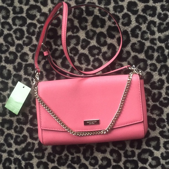 Kate Spade NY Laurel Way, Greer Crossbody Purse Coral - Picture 4 of 8